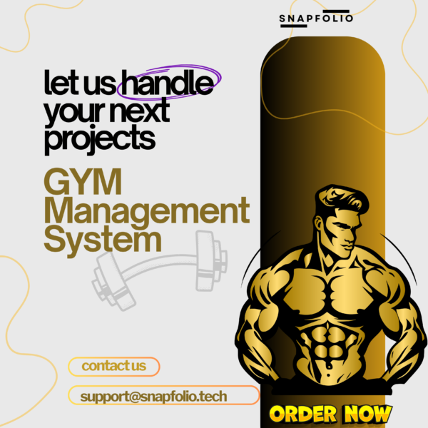Gym Management System - SnapFolio FitTrack 🏋️‍♂️